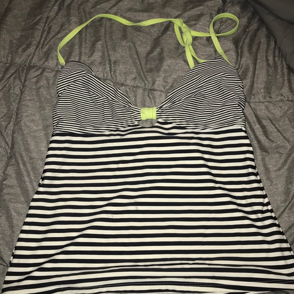Old Navy striped swim top, Small
